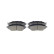 Brake Pad Set, disc brake BP1906 Bosch, Thumbnail 3