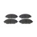 Brake Pad Set, disc brake BP1906 Bosch, Thumbnail 5