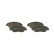 Brake Pad Set, disc brake BP1910 Bosch