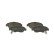 Brake Pad Set, disc brake BP1910 Bosch, Thumbnail 3