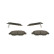 Brake Pad Set, disc brake BP1910 Bosch, Thumbnail 5