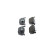 Brake Pad Set, disc brake BP1914 Bosch, Thumbnail 7