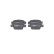 Brake Pad Set, disc brake BP1915 Bosch