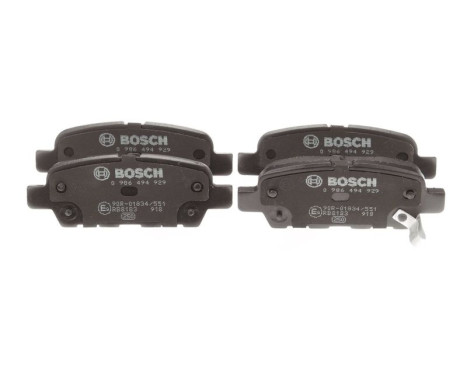 Brake Pad Set, disc brake BP1918 Bosch