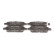 Brake Pad Set, disc brake BP1918 Bosch, Thumbnail 6