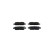 Brake Pad Set, disc brake BP1918 Bosch, Thumbnail 3