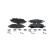 Brake Pad Set, disc brake BP1921 Bosch