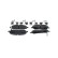 Brake Pad Set, disc brake BP1921 Bosch, Thumbnail 3