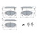 Brake Pad Set, disc brake BP1921 Bosch, Thumbnail 5