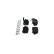 Brake Pad Set, disc brake BP1922 Bosch, Thumbnail 7