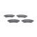 Brake Pad Set, disc brake BP1925 Bosch, Thumbnail 2