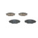 Brake Pad Set, disc brake BP193 Bosch, Thumbnail 3