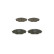 Brake Pad Set, disc brake BP193 Bosch, Thumbnail 4