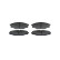Brake Pad Set, disc brake BP193 Bosch, Thumbnail 4
