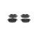 Brake Pad Set, disc brake BP1933 Bosch, Thumbnail 4