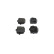 Brake Pad Set, disc brake BP1933 Bosch, Thumbnail 5
