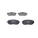 Brake Pad Set, disc brake BP1935 Bosch