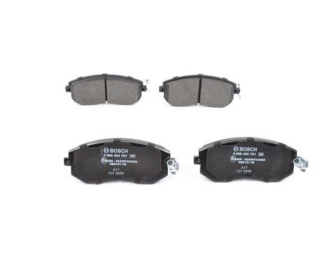 Brake Pad Set, disc brake BP1935 Bosch, Image 3