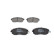 Brake Pad Set, disc brake BP1935 Bosch, Thumbnail 3