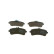 Brake Pad Set, disc brake BP1937 Bosch