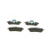 Brake Pad Set, disc brake BP1937 Bosch, Thumbnail 6