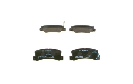 Brake Pad Set, disc brake BP194 Bosch, Image 2