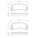 Brake Pad Set, disc brake BP194 Bosch, Thumbnail 7