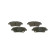 Brake Pad Set, disc brake BP1940 Bosch