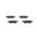 Brake Pad Set, disc brake BP1940 Bosch, Thumbnail 4