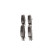 Brake Pad Set, disc brake BP1940 Bosch, Thumbnail 7