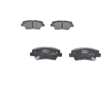 Brake Pad Set, disc brake BP1942 Bosch