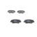 Brake Pad Set, disc brake BP1942 Bosch, Thumbnail 3