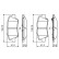 Brake Pad Set, disc brake BP1942 Bosch, Thumbnail 7