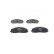 Brake Pad Set, disc brake BP1943 Bosch, Thumbnail 3