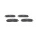 Brake Pad Set, disc brake BP1943 Bosch, Thumbnail 6