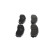 Brake Pad Set, disc brake BP1943 Bosch, Thumbnail 7