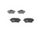 Brake Pad Set, disc brake BP1945 Bosch