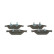 Brake Pad Set, disc brake BP1946 Bosch, Thumbnail 6