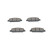 Brake Pad Set, disc brake BP1947 Bosch, Thumbnail 5