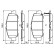 Brake Pad Set, disc brake BP1947 Bosch, Thumbnail 7