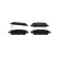 Brake Pad Set, disc brake BP1947 Bosch, Thumbnail 4