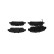 Brake Pad Set, disc brake BP1947 Bosch, Thumbnail 6