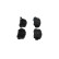 Brake Pad Set, disc brake BP1947 Bosch, Thumbnail 7