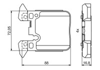 Brake Pad Set, disc brake BP1948 Bosch