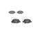 Brake Pad Set, disc brake BP1950 Bosch