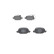 Brake Pad Set, disc brake BP1950 Bosch, Thumbnail 3