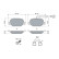 Brake Pad Set, disc brake BP1950 Bosch, Thumbnail 7