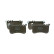 Brake Pad Set, disc brake BP1954 Bosch