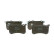 Brake Pad Set, disc brake BP1954 Bosch, Thumbnail 3