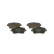 Brake Pad Set, disc brake BP1957 Bosch, Thumbnail 3